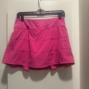 Lululemon Pink tennis skirt